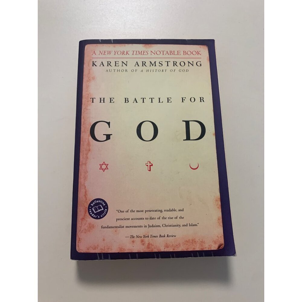 The Battle For God by Karen Armstrong Paperback Book LS7